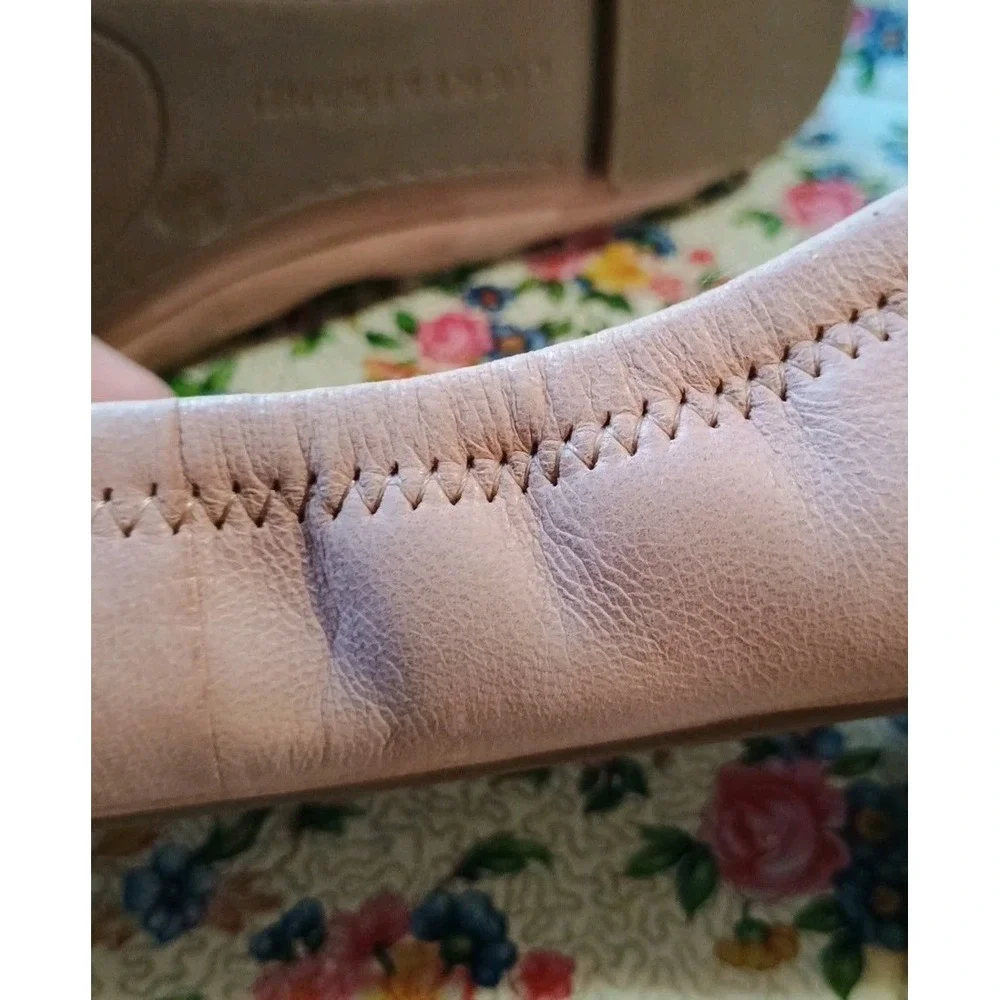 Women's LUCKY BRAND Erin Ballet Flats Slip On‎ Comfort Tan Leather Sz 7.5